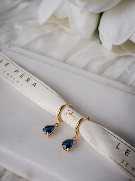 Dravie Earrings Blue