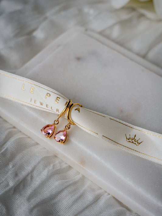 Dravie Earrings Pink