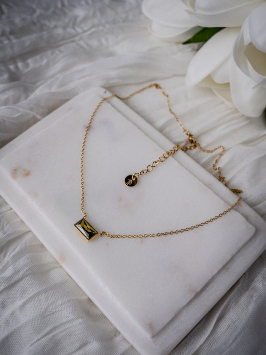 Panea Necklace Green