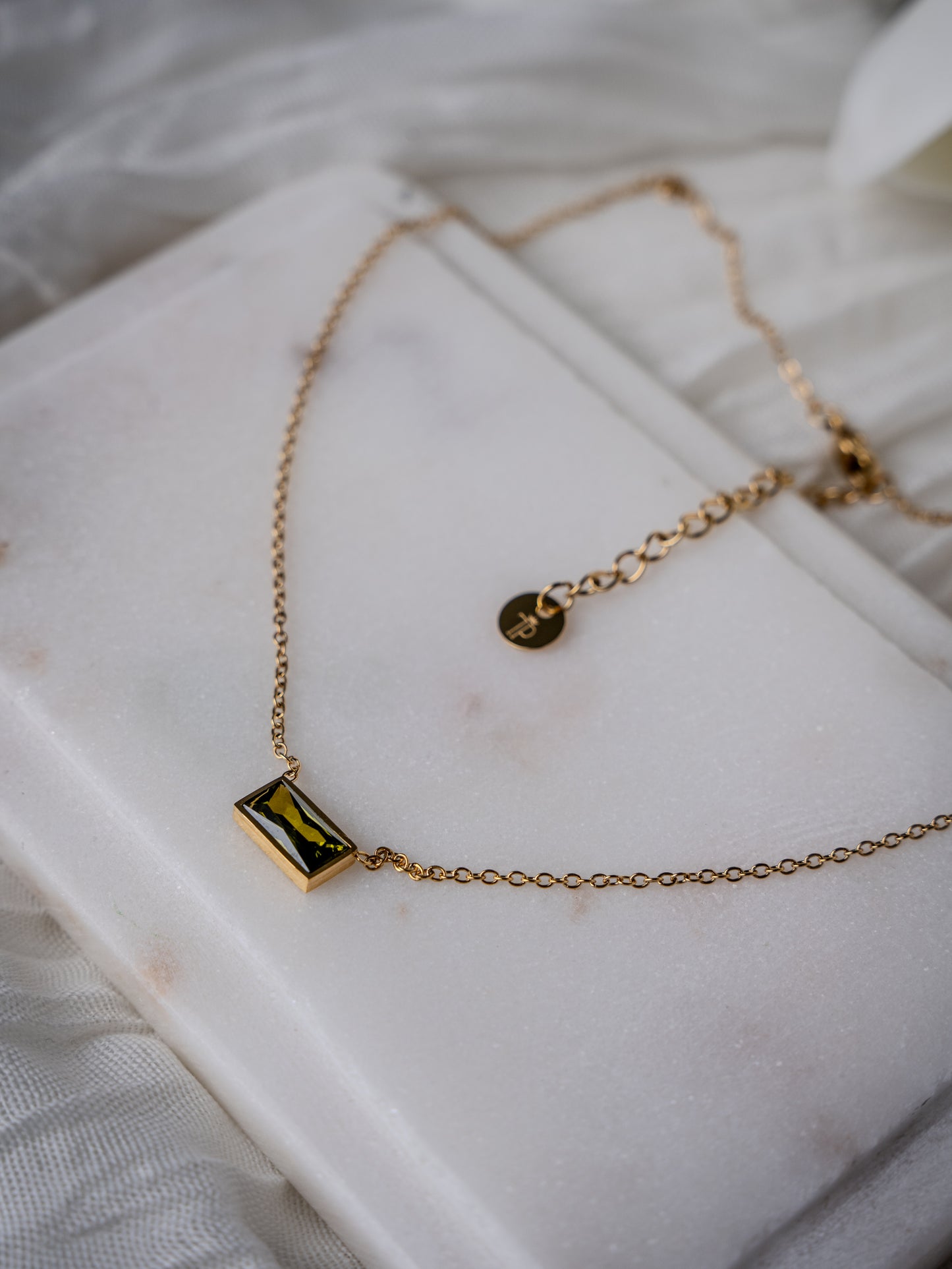 Panea Necklace Green