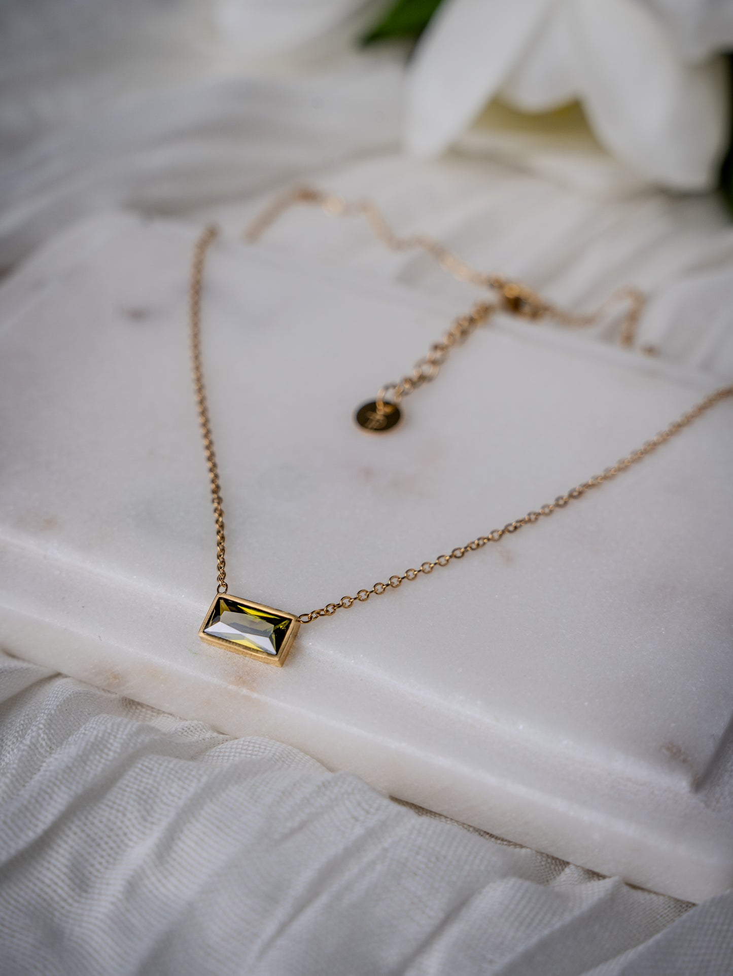 Panea Necklace Green