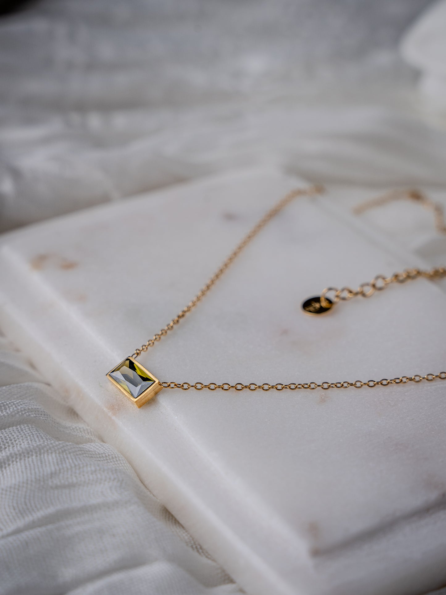 Panea Necklace Green