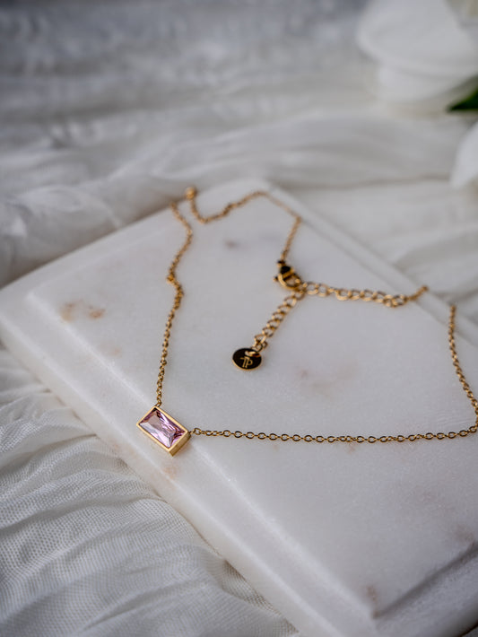 Panea Necklace Pink