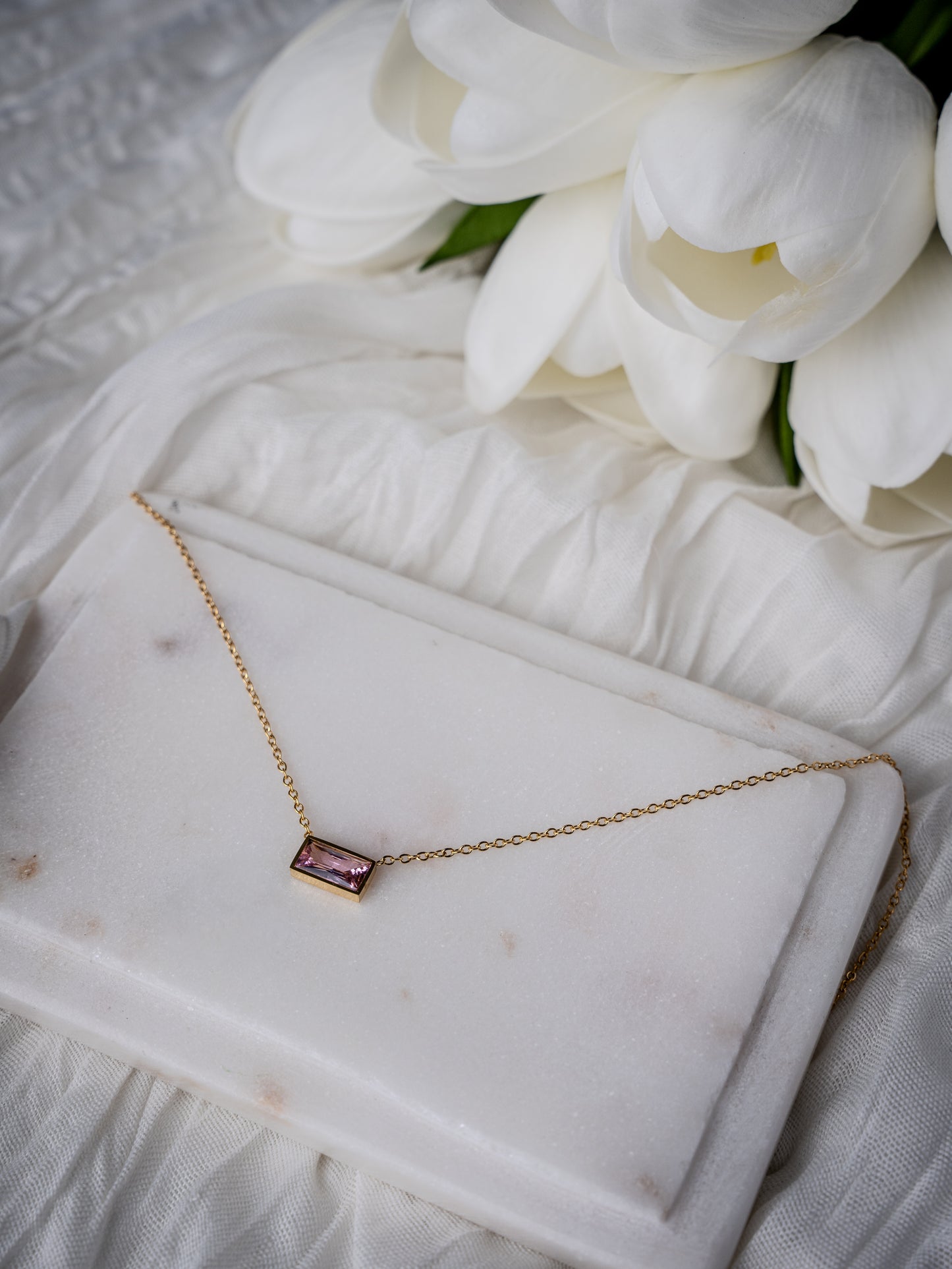 Panea Necklace Pink