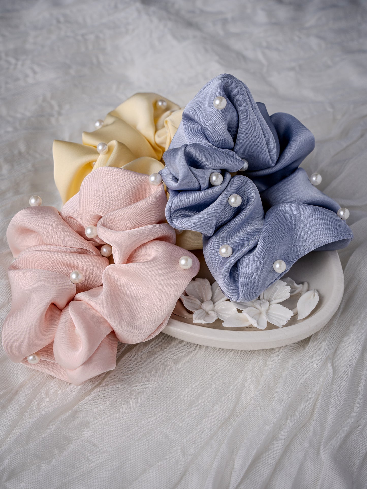Pearlie Scrunchies Pink