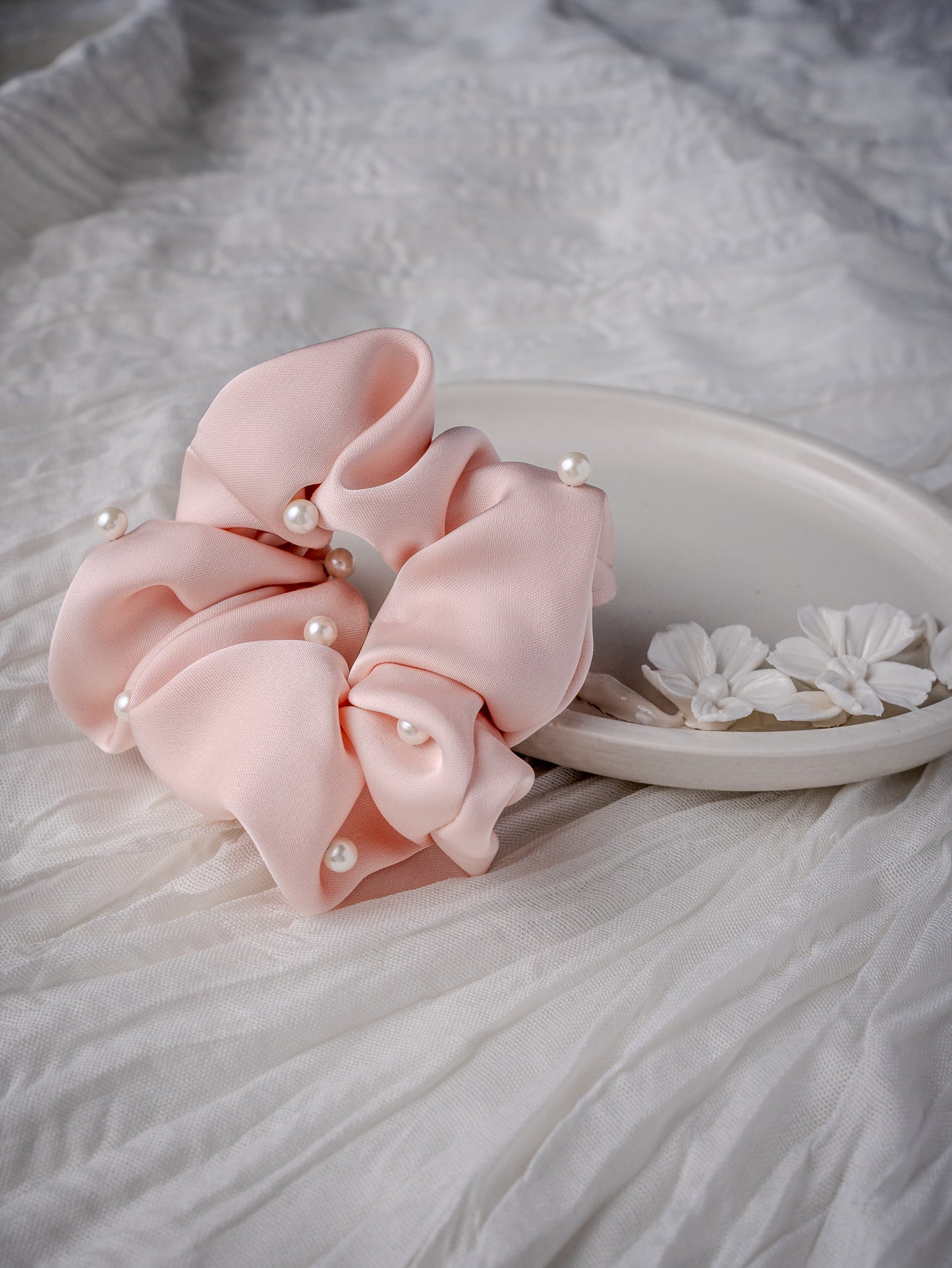 Pearlie Scrunchies Pink