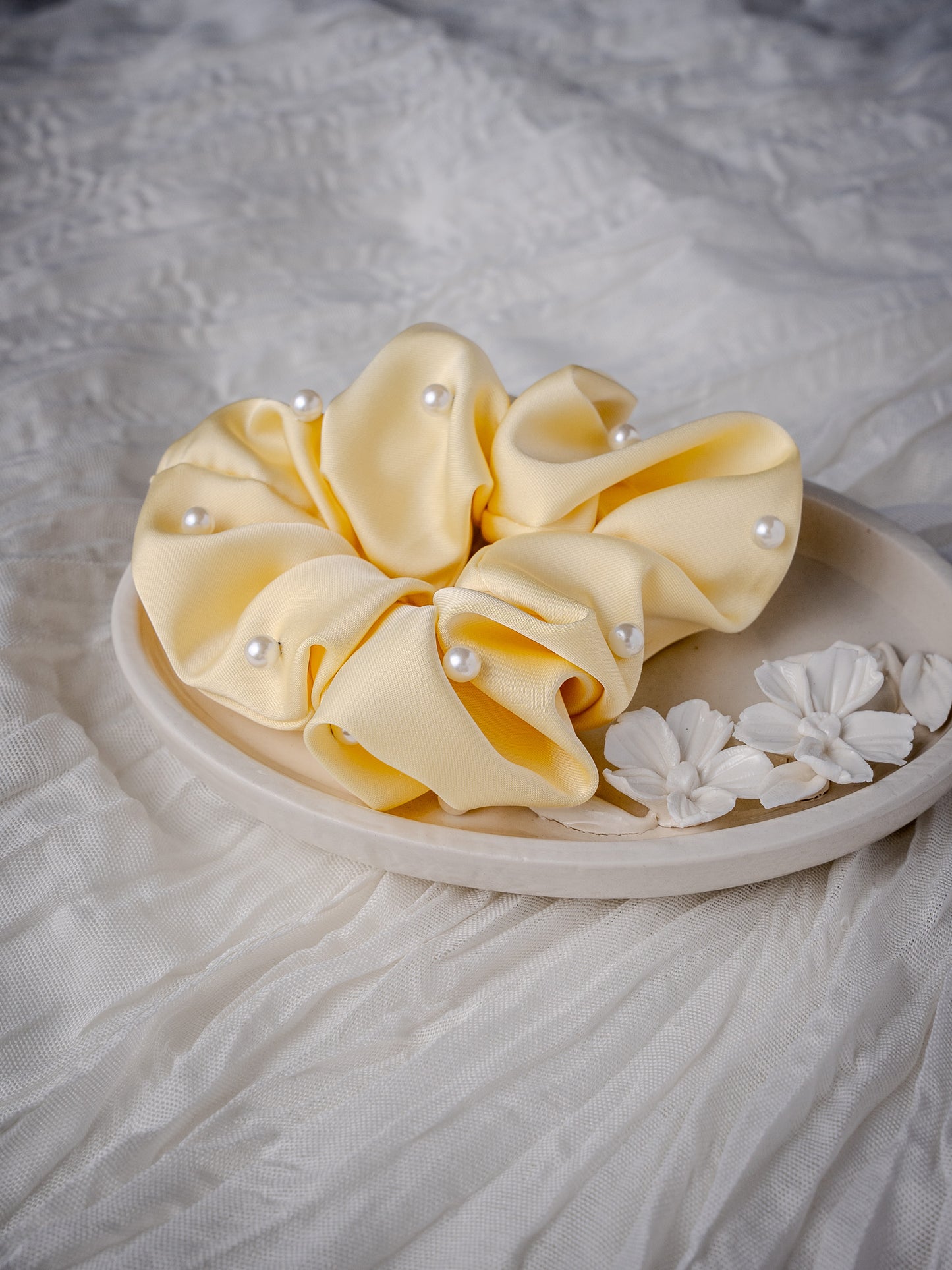 Pearlie Scrunchies Butter Cream