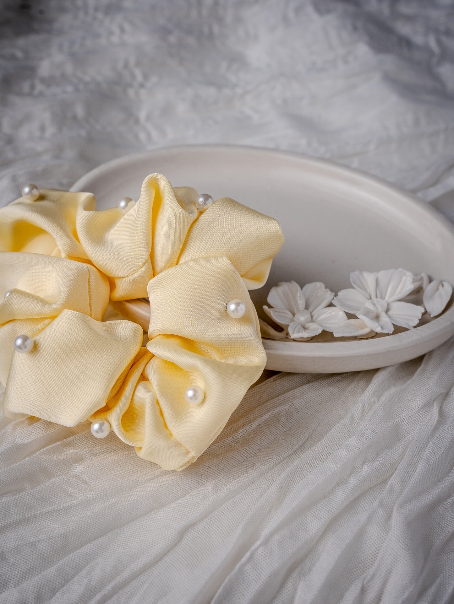 Pearlie Scrunchies Butter Cream