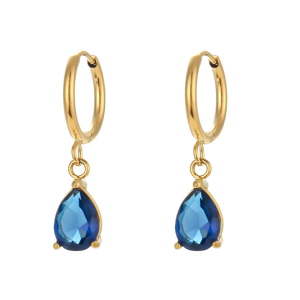 Dravie Earrings Blue