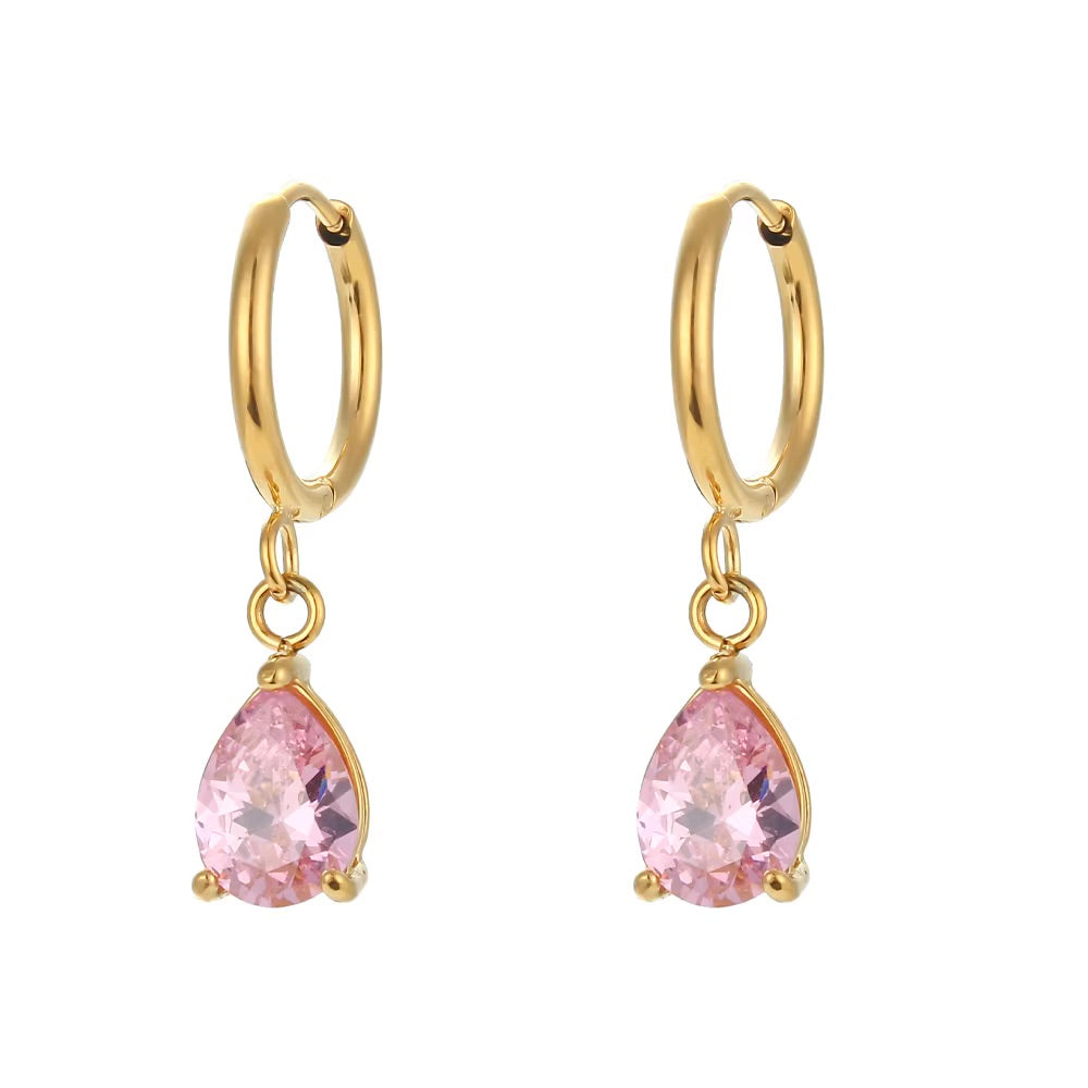 Dravie Earrings Pink