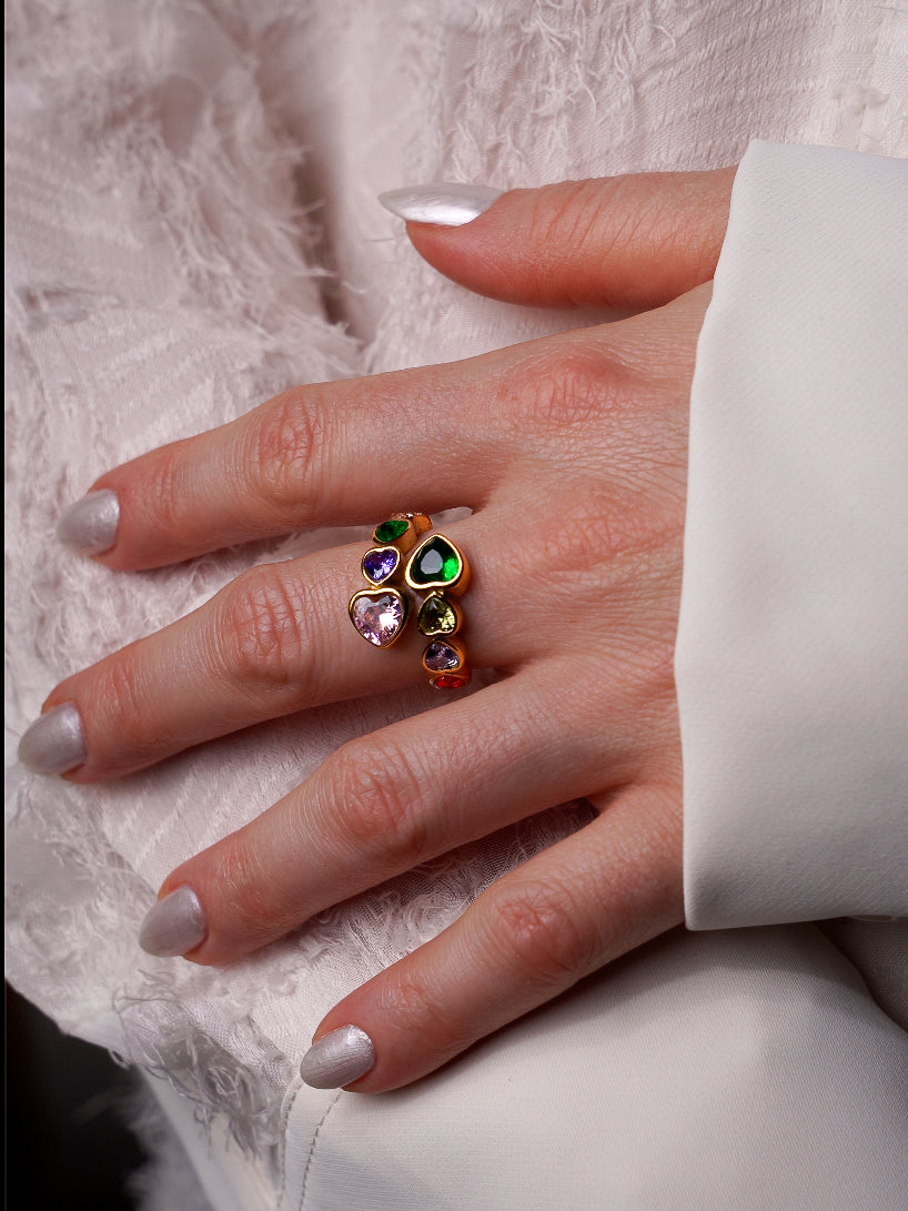 Heartsy Ring