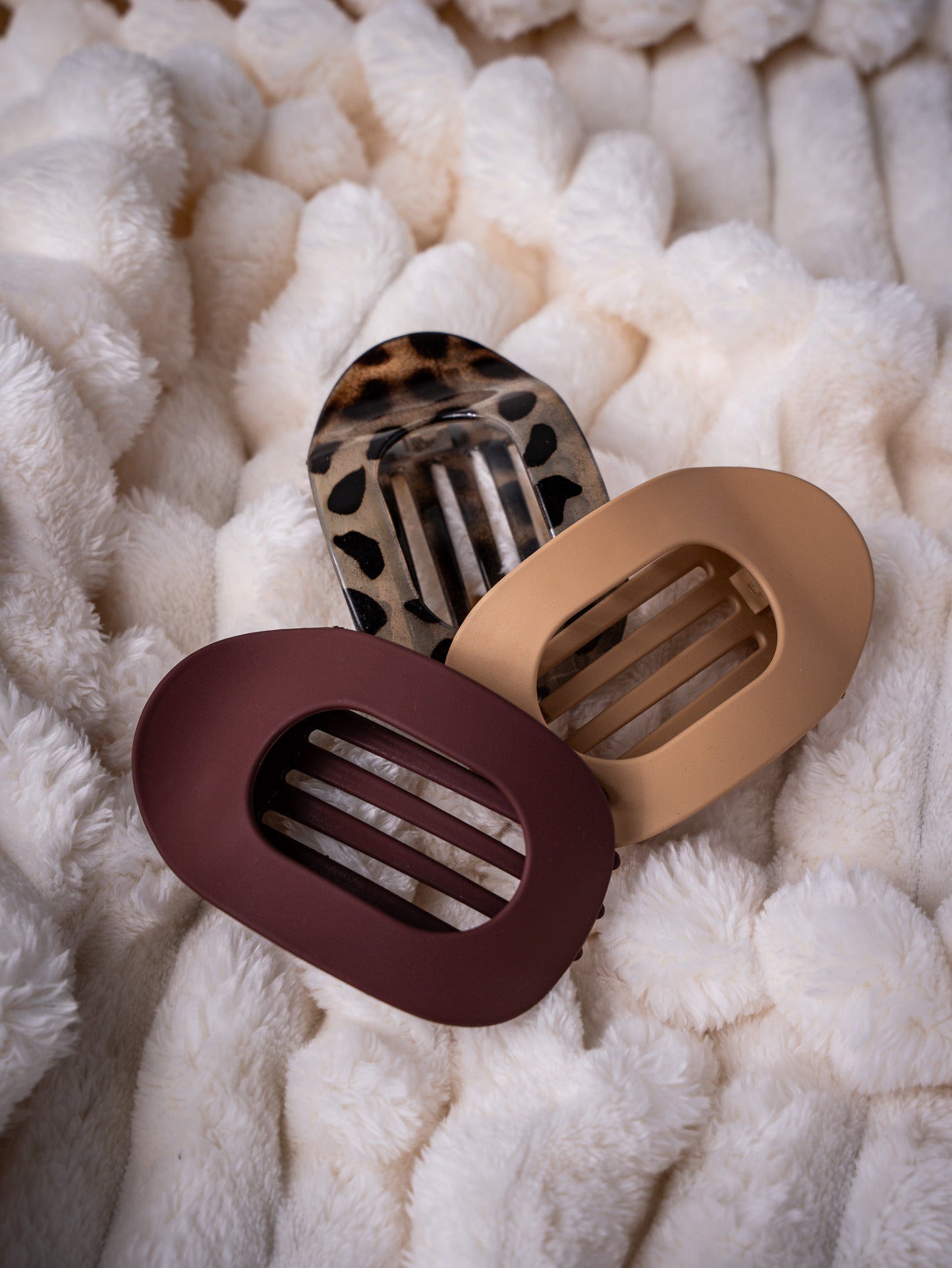 Tan Hair Clip