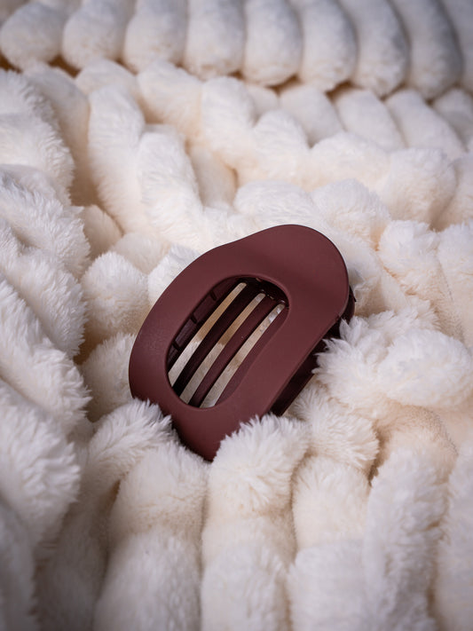 Burgundy Hair Clip