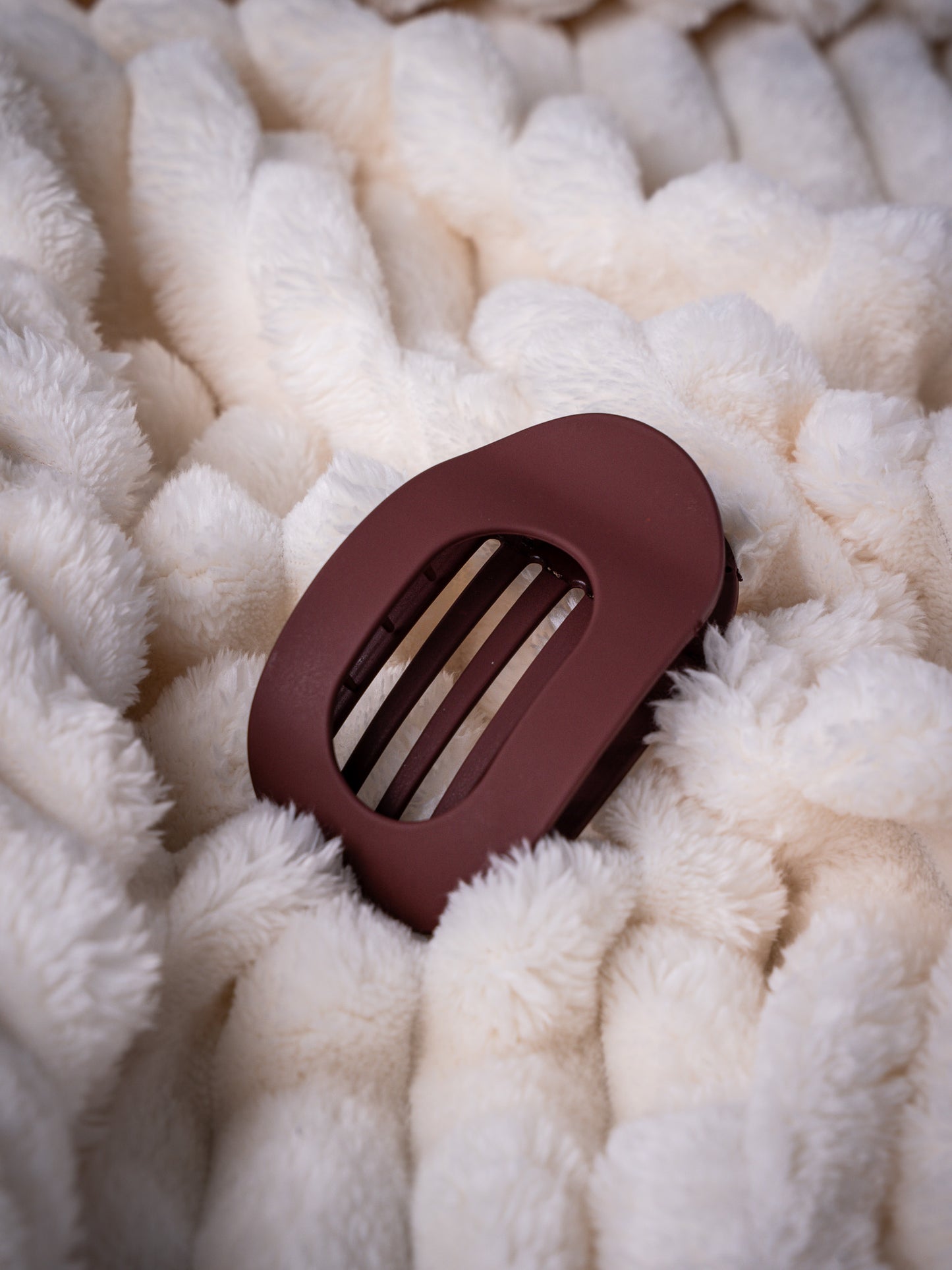 Burgundy Hair Clip